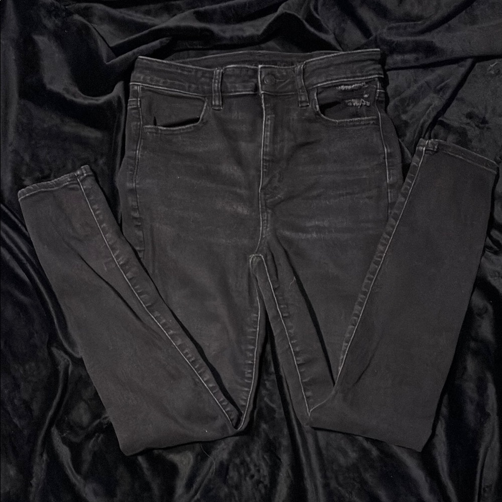 Stylish Black Denim Jeans